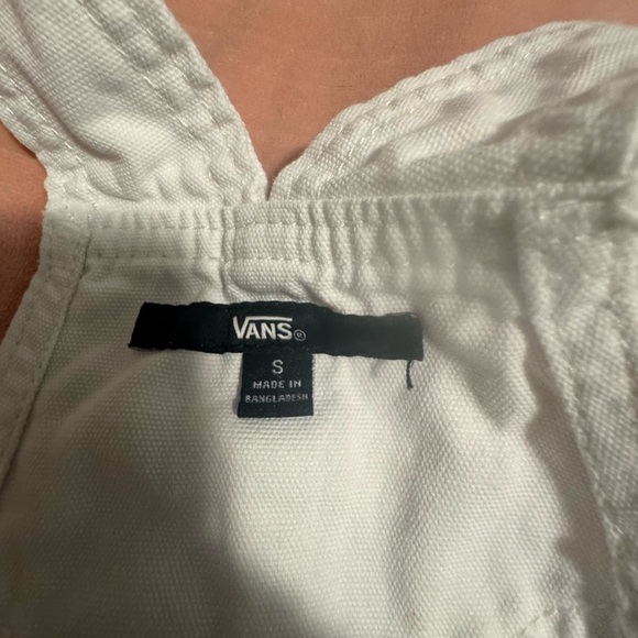 Classic White Women's Denim Overalls - Picture 3 of 4